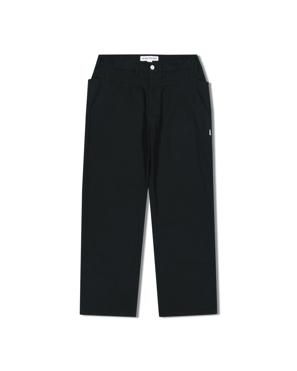 yeseyesee - Canvas Ramble Pants (Black) product image 1 | TRAB K-Fashion Australia