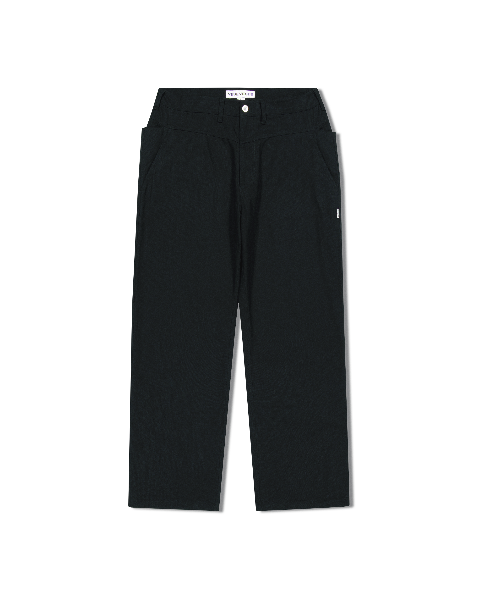 yeseyesee - Canvas Ramble Pants (Black) product image 1 | TRAB K-Fashion Australia