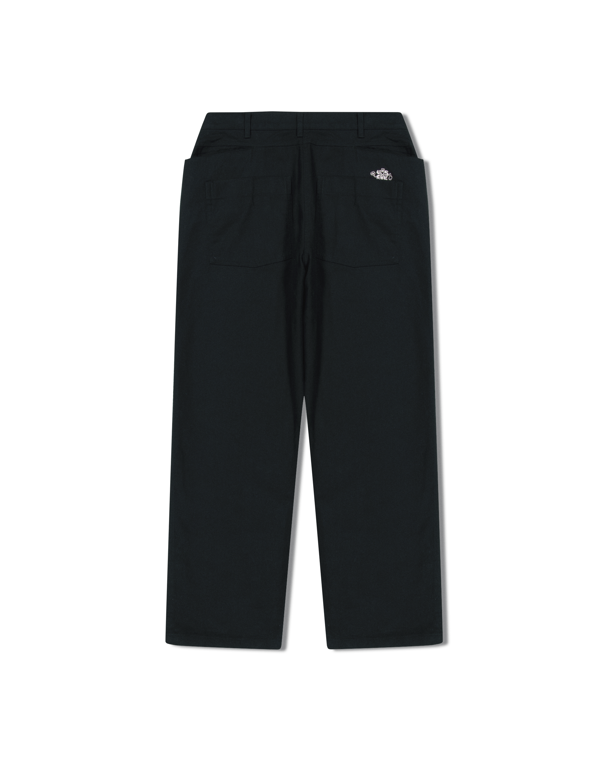 yeseyesee - Canvas Ramble Pants (Black) product image 2 | TRAB K-Fashion Australia