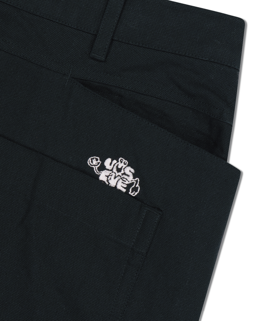 yeseyesee - Canvas Ramble Pants (Black) product image 4 | TRAB K-Fashion Australia