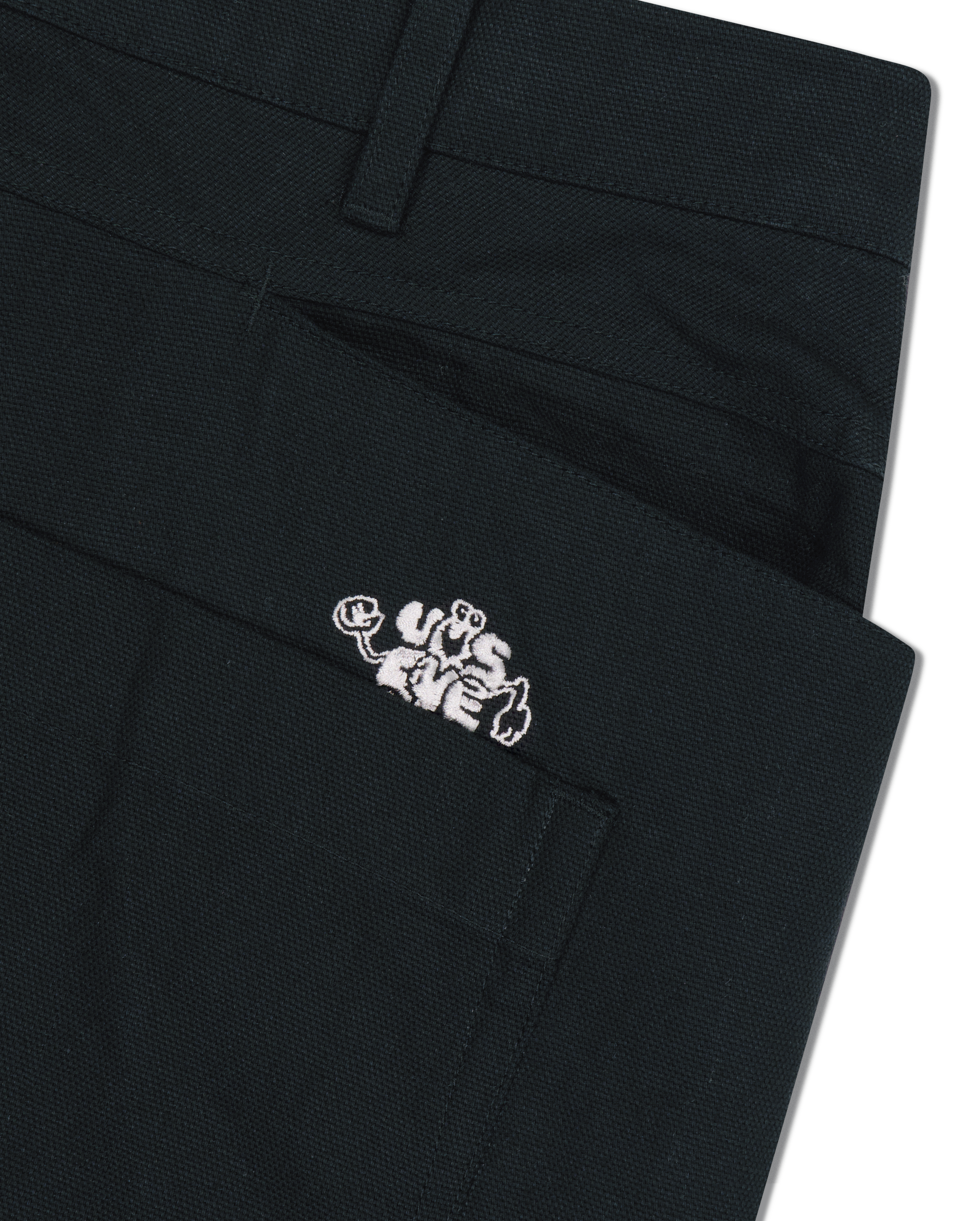 yeseyesee - Canvas Ramble Pants (Black) product image 4 | TRAB K-Fashion Australia