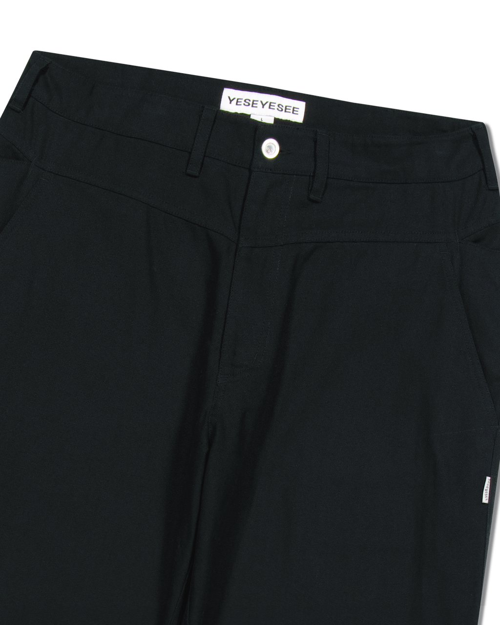 yeseyesee - Canvas Ramble Pants (Black) product image 5 | TRAB K-Fashion Australia