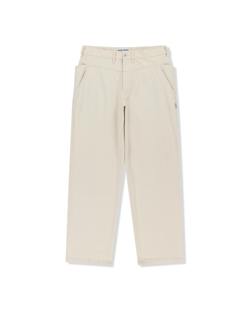 yeseyesee - Canvas Ramble Pants (Cream) product image 1 | TRAB K-Fashion Australia