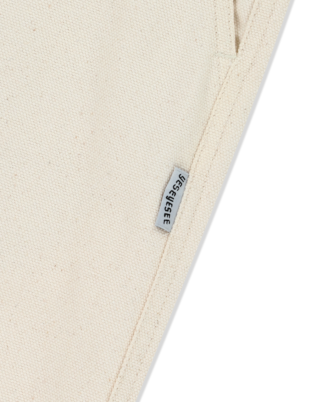 yeseyesee - Canvas Ramble Pants (Cream) product image 3 | TRAB K-Fashion Australia