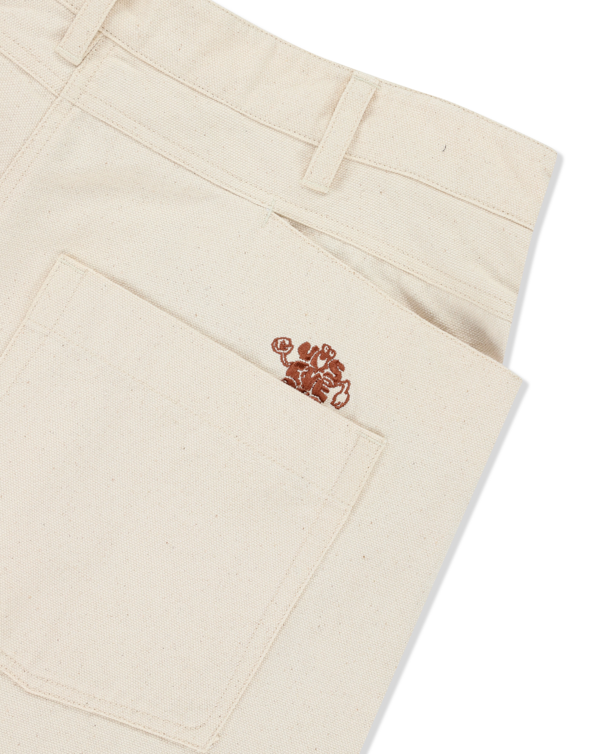 yeseyesee - Canvas Ramble Pants (Cream) product image 4 | TRAB K-Fashion Australia