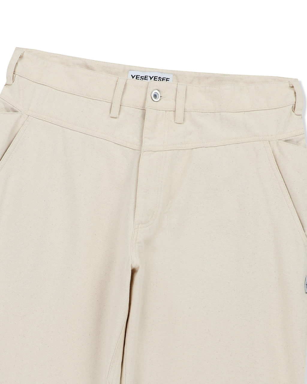 yeseyesee - Canvas Ramble Pants (Cream) product image 5 | TRAB K-Fashion Australia