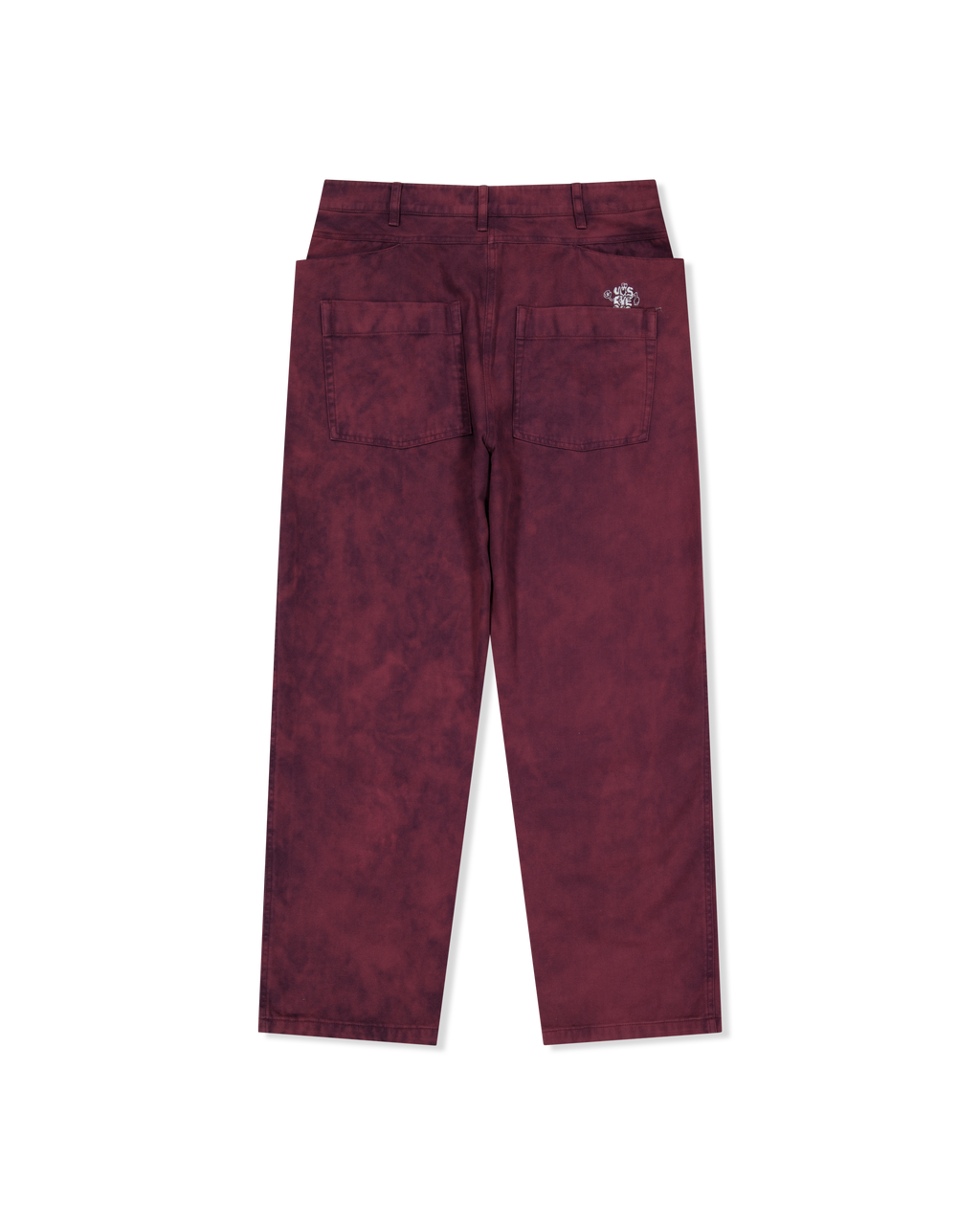 yeseyesee - Dyed Canvas Ramble Pants (Wine) product image 2 | TRAB K-Fashion Australia