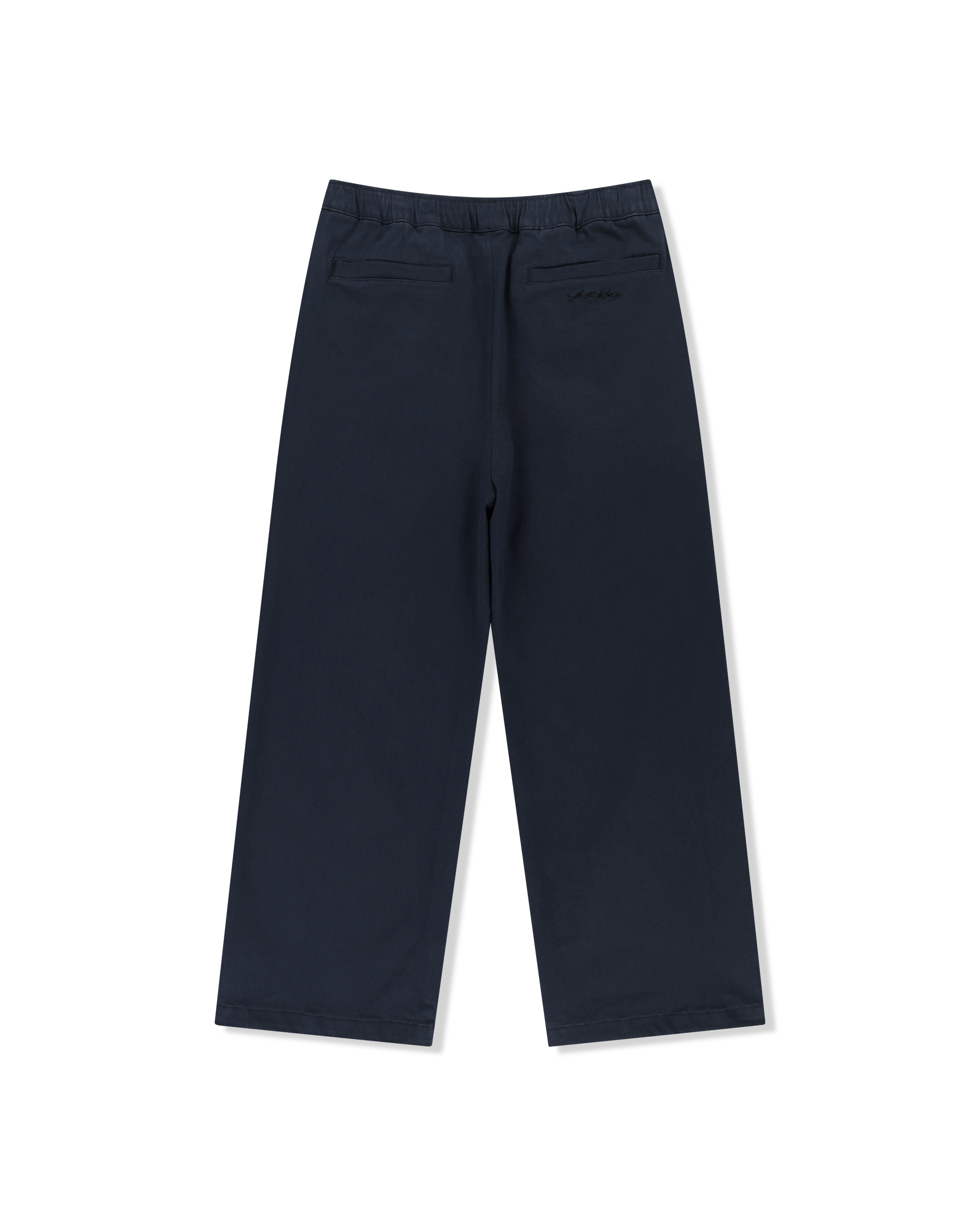 yeseyesee - Elastic Easy Cotton Pants (Navy) product image 2 | TRAB K-Fashion Australia