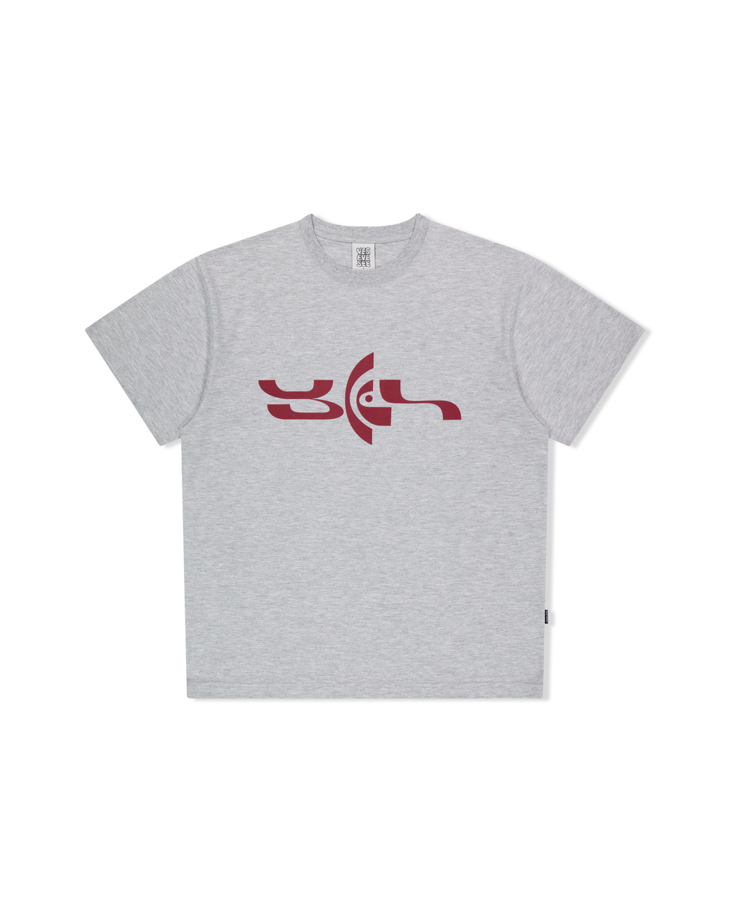 yeseyesee - Geometric Logo Tee (Grey) product image 1 | TRAB K-Fashion Australia