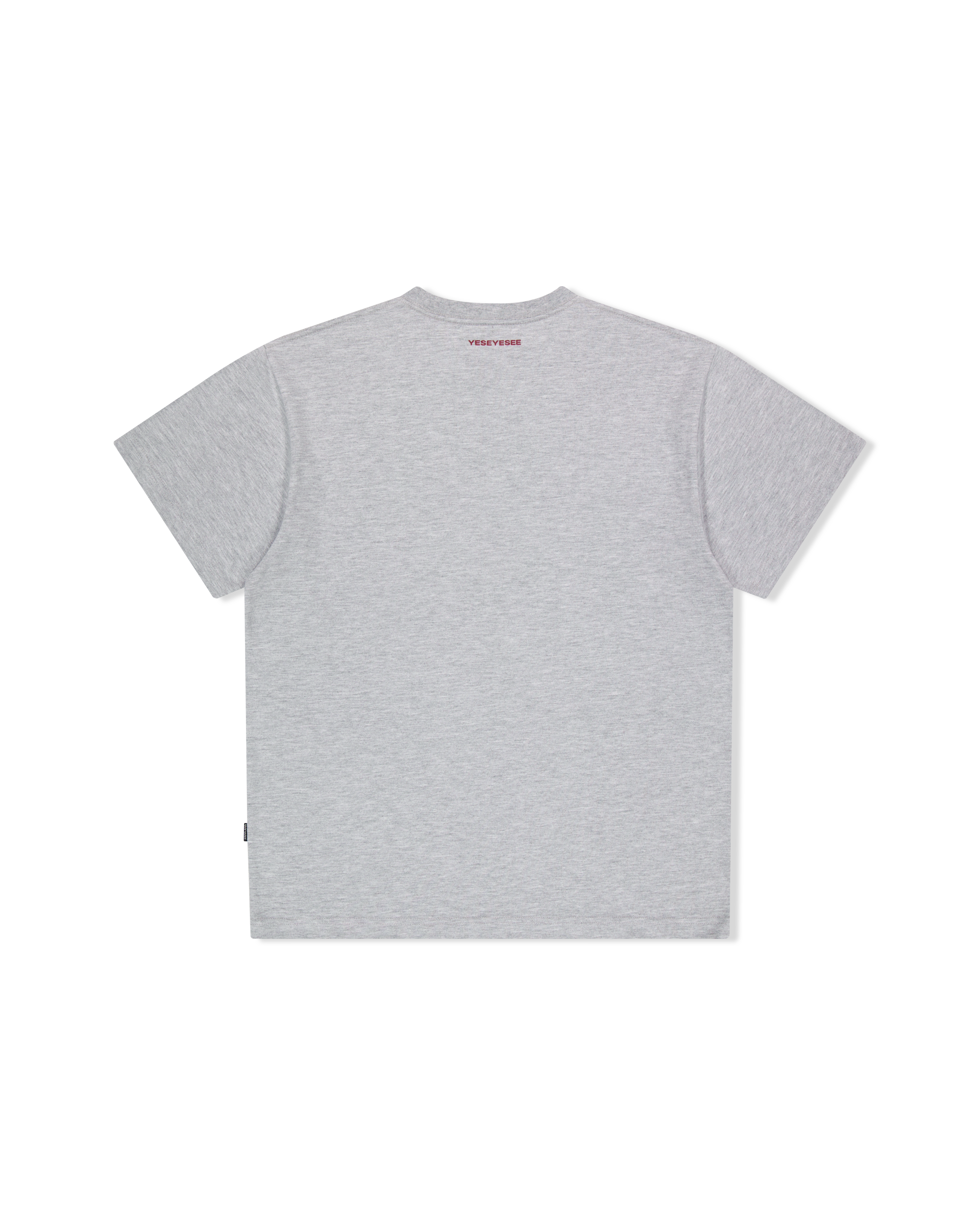 yeseyesee - Geometric Logo Tee (Grey) product image 2 | TRAB K-Fashion Australia