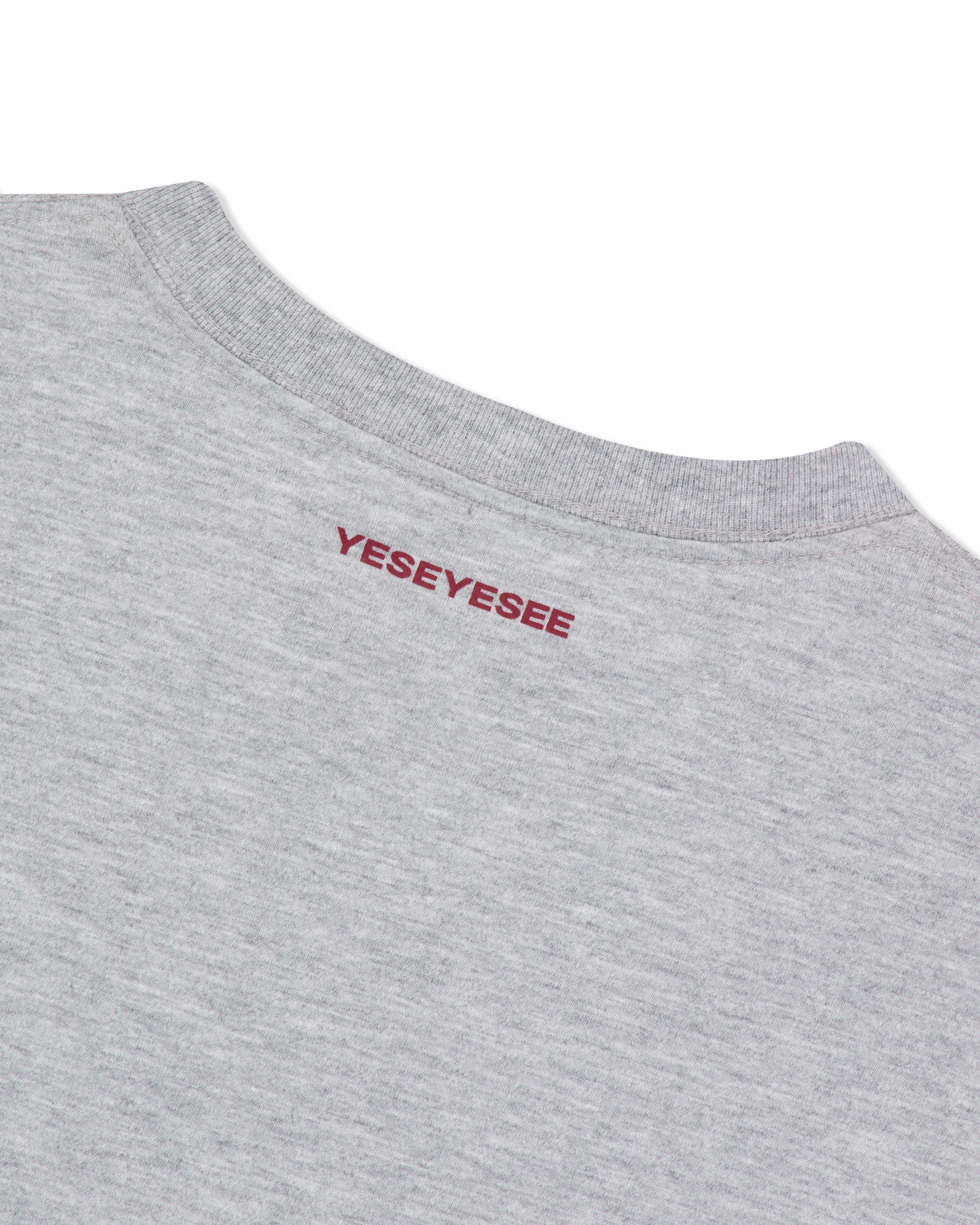 yeseyesee - Geometric Logo Tee (Grey) product image 4 | TRAB K-Fashion Australia