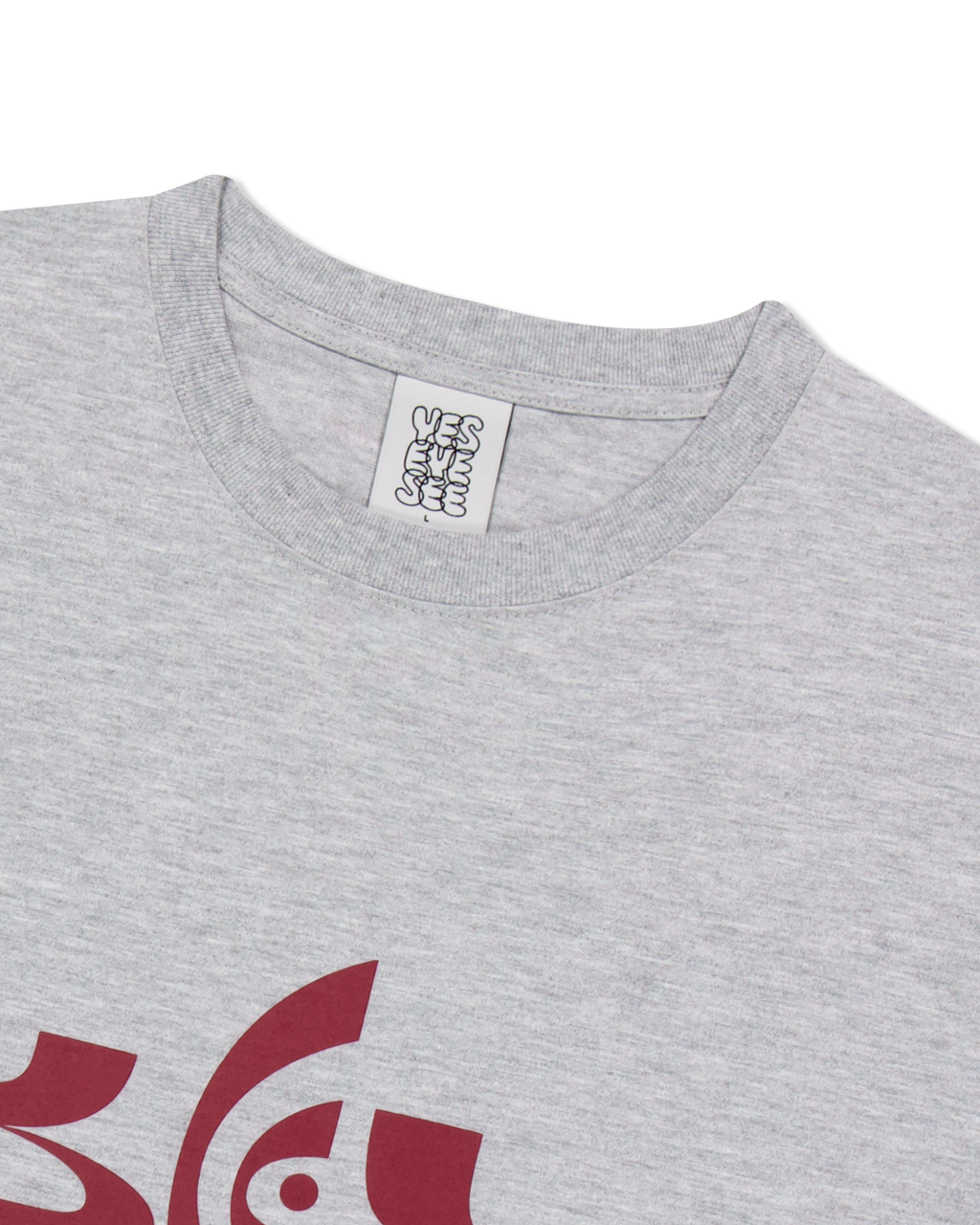 yeseyesee - Geometric Logo Tee (Grey) product image 5 | TRAB K-Fashion Australia