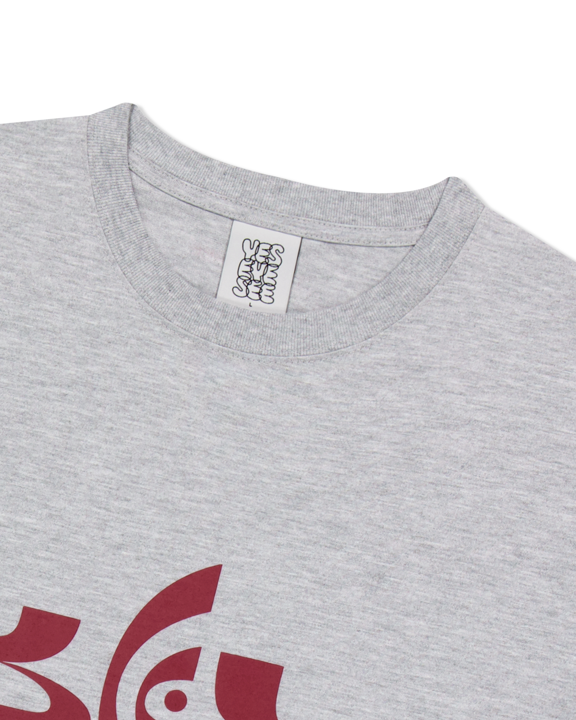 yeseyesee - Geometric Logo Tee (Grey) product image 5 | TRAB K-Fashion Australia