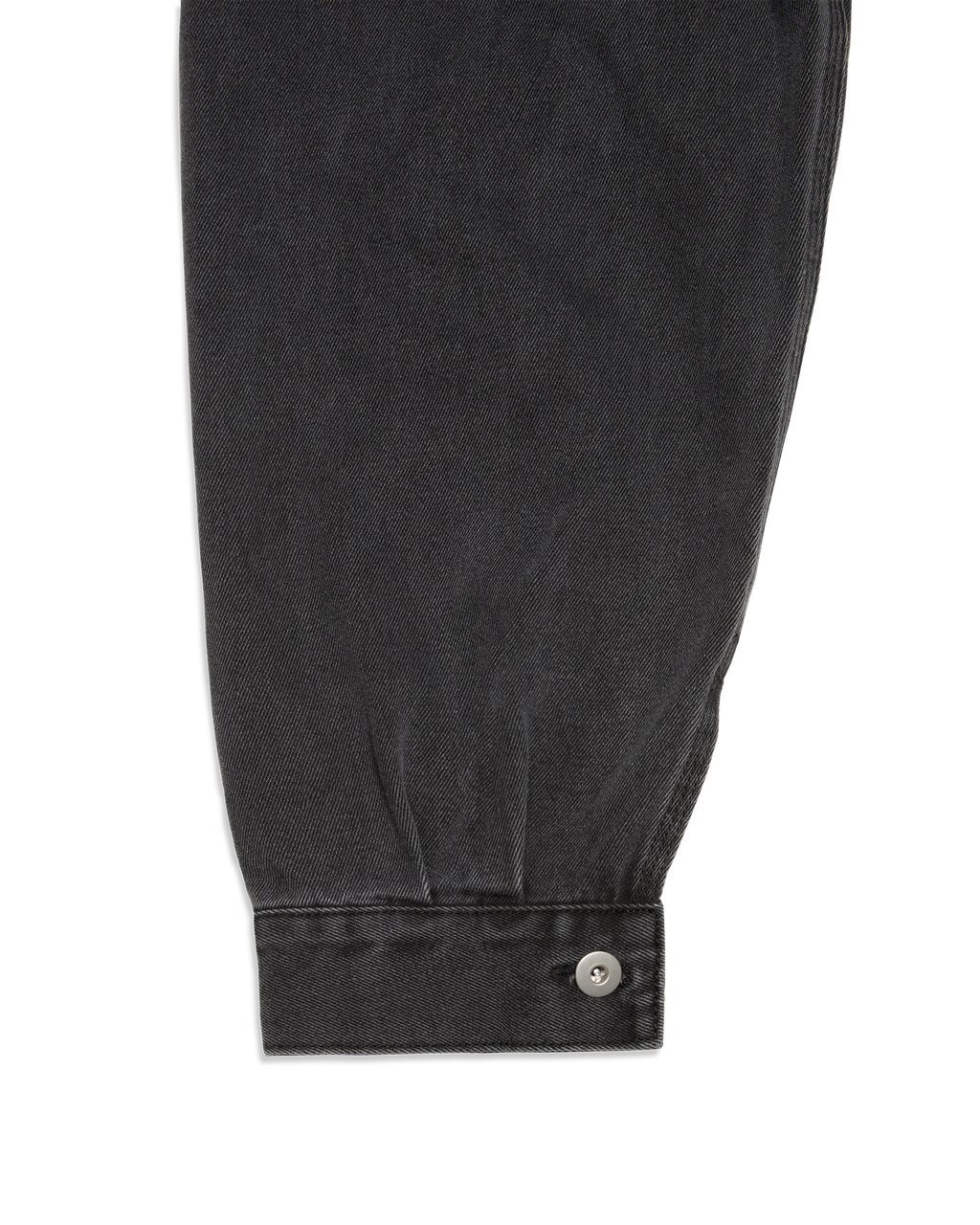 yeseyesee - Loose Fit Zip Up Denim Jacket (Black) product image 6 | TRAB K-Fashion Australia