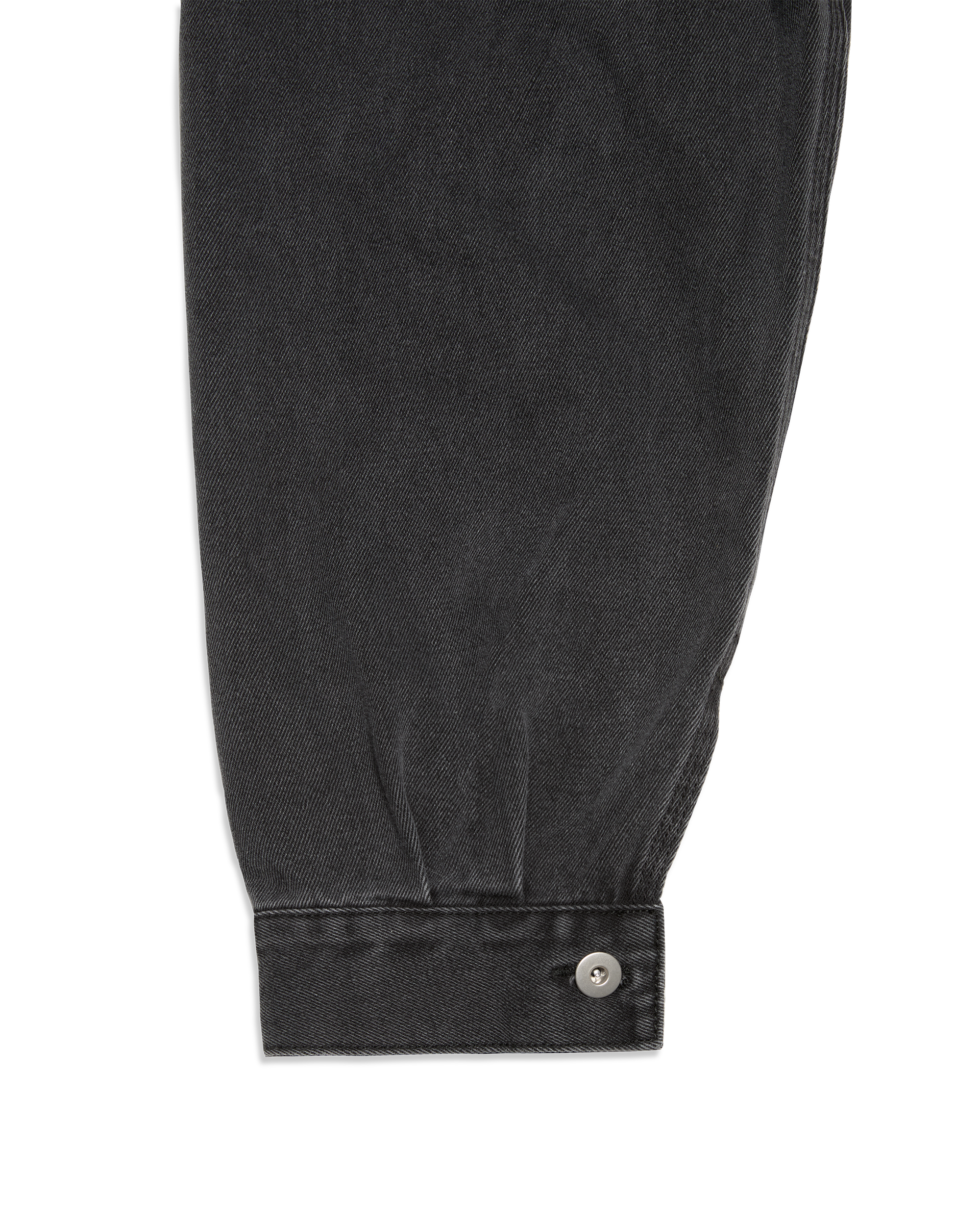 yeseyesee - Loose Fit Zip Up Denim Jacket (Black) product image 6 | TRAB K-Fashion Australia