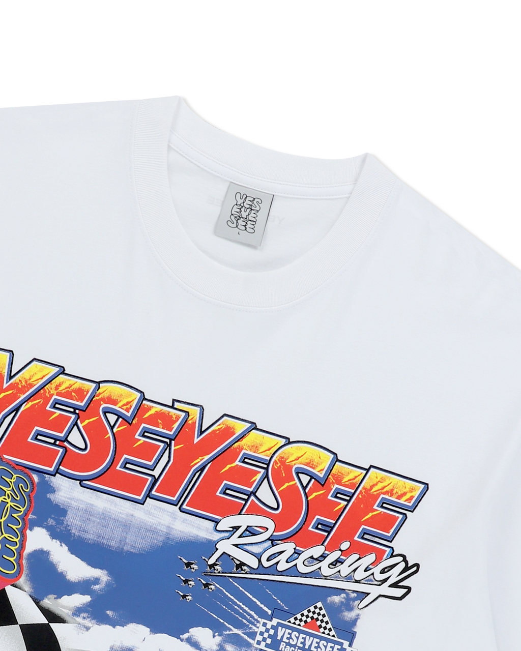 yeseyesee - Racing Tee (White) product image 5 | TRAB K-Fashion Australia