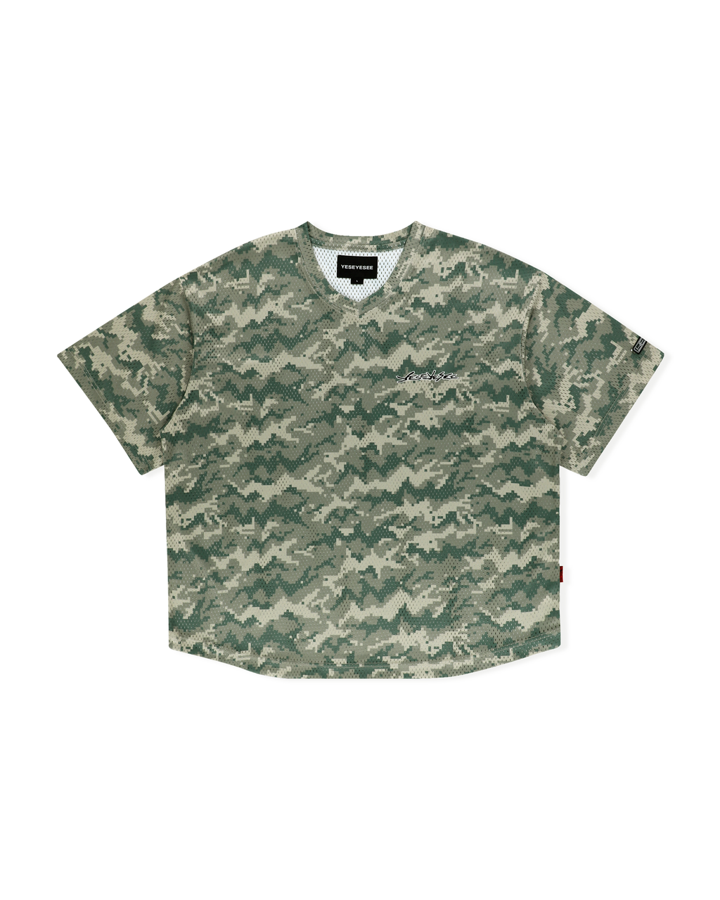 yeseyesee - SN Camo Football Tee (Jungle) product image 1 | TRAB K-Fashion Australia