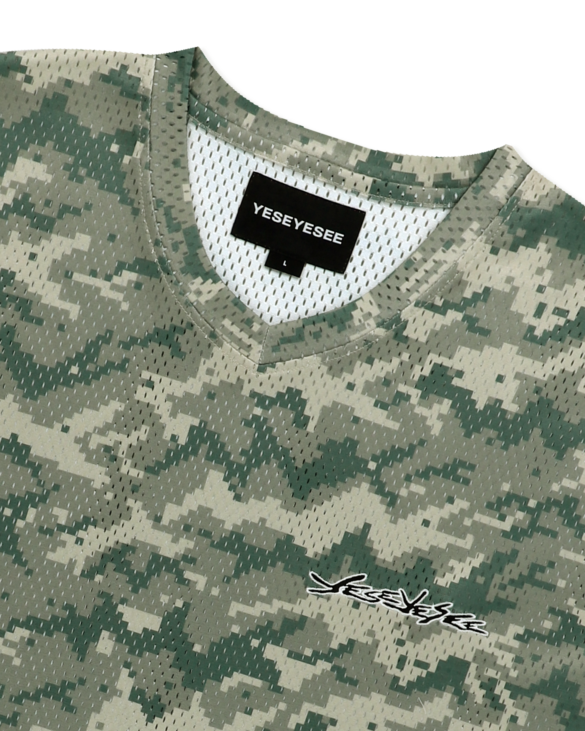 yeseyesee - SN Camo Football Tee (Jungle) product image 6 | TRAB K-Fashion Australia