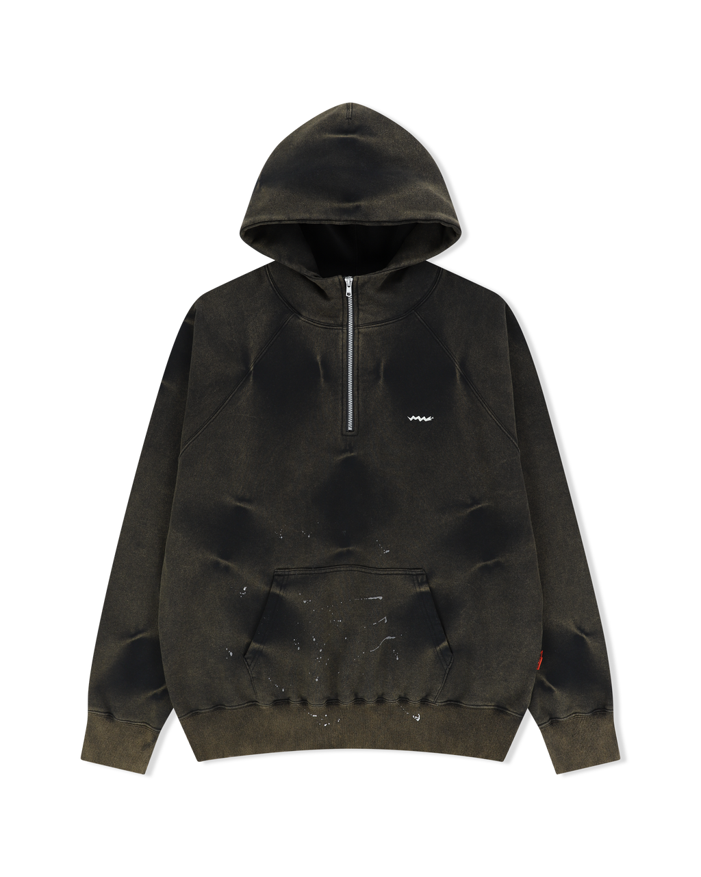yeseyesee - SN Painted Hoodie (Black) product image 1 | TRAB K-Fashion Australia