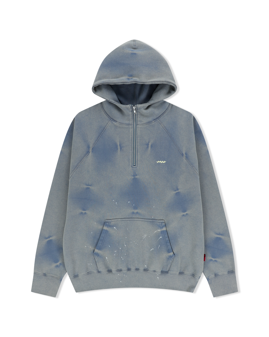 yeseyesee - SN Painted Hoodie (Smoky Blue) product image 1 | TRAB K-Fashion Australia