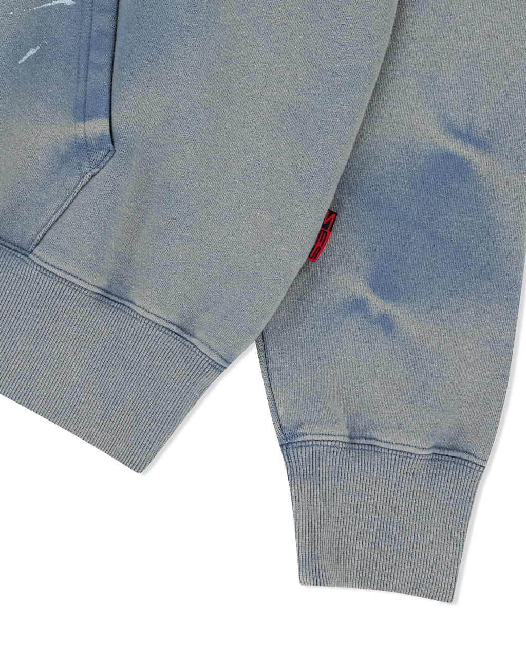 yeseyesee - SN Painted Hoodie (Smoky Blue) product image 4 | TRAB K-Fashion Australia