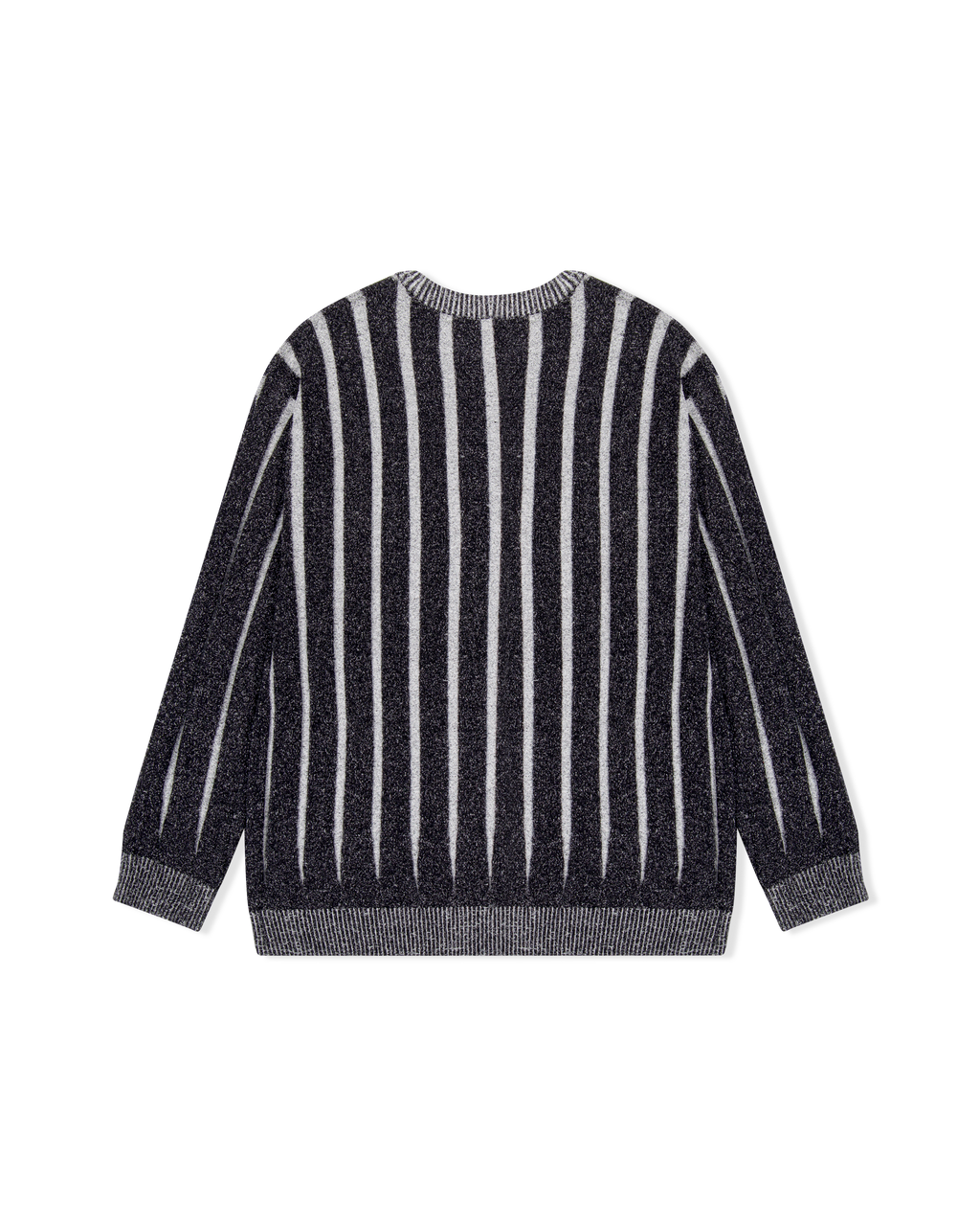 yeseyesee - Stipe Knit Pullover (Black) product image 2 | TRAB K-Fashion Australia