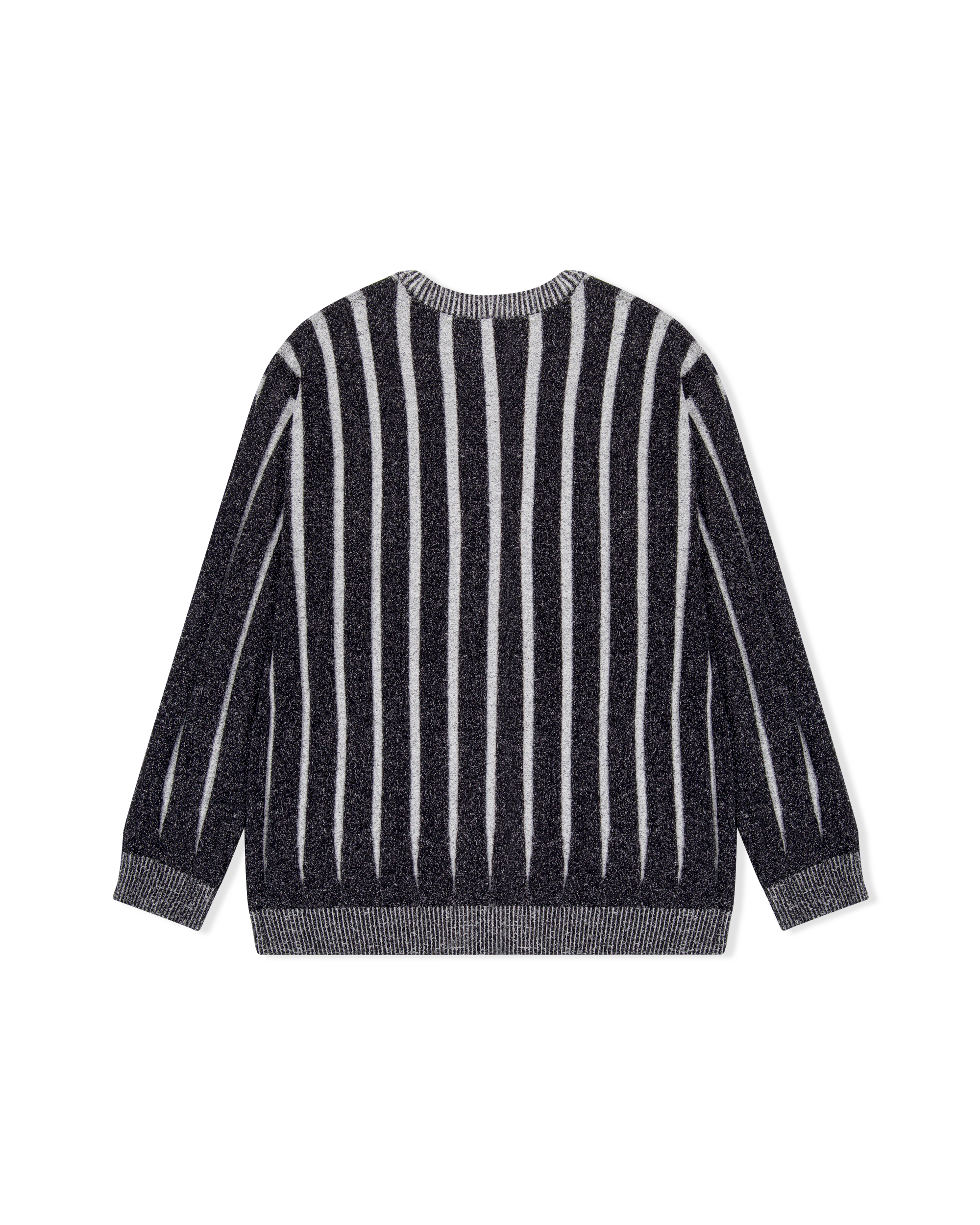 yeseyesee - Stipe Knit Pullover (Black) product image 2 | TRAB K-Fashion Australia