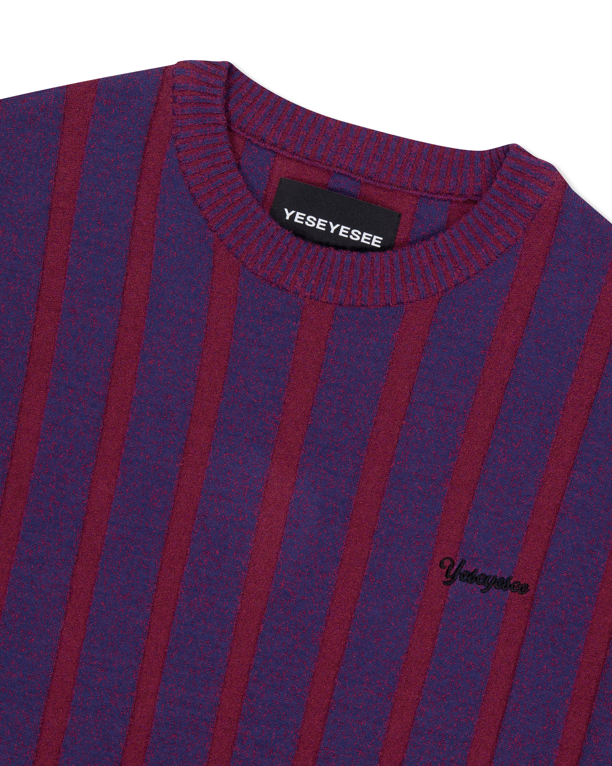 yeseyesee - Stipe Knit Pullover (Navy) product image 3 | TRAB K-Fashion Australia
