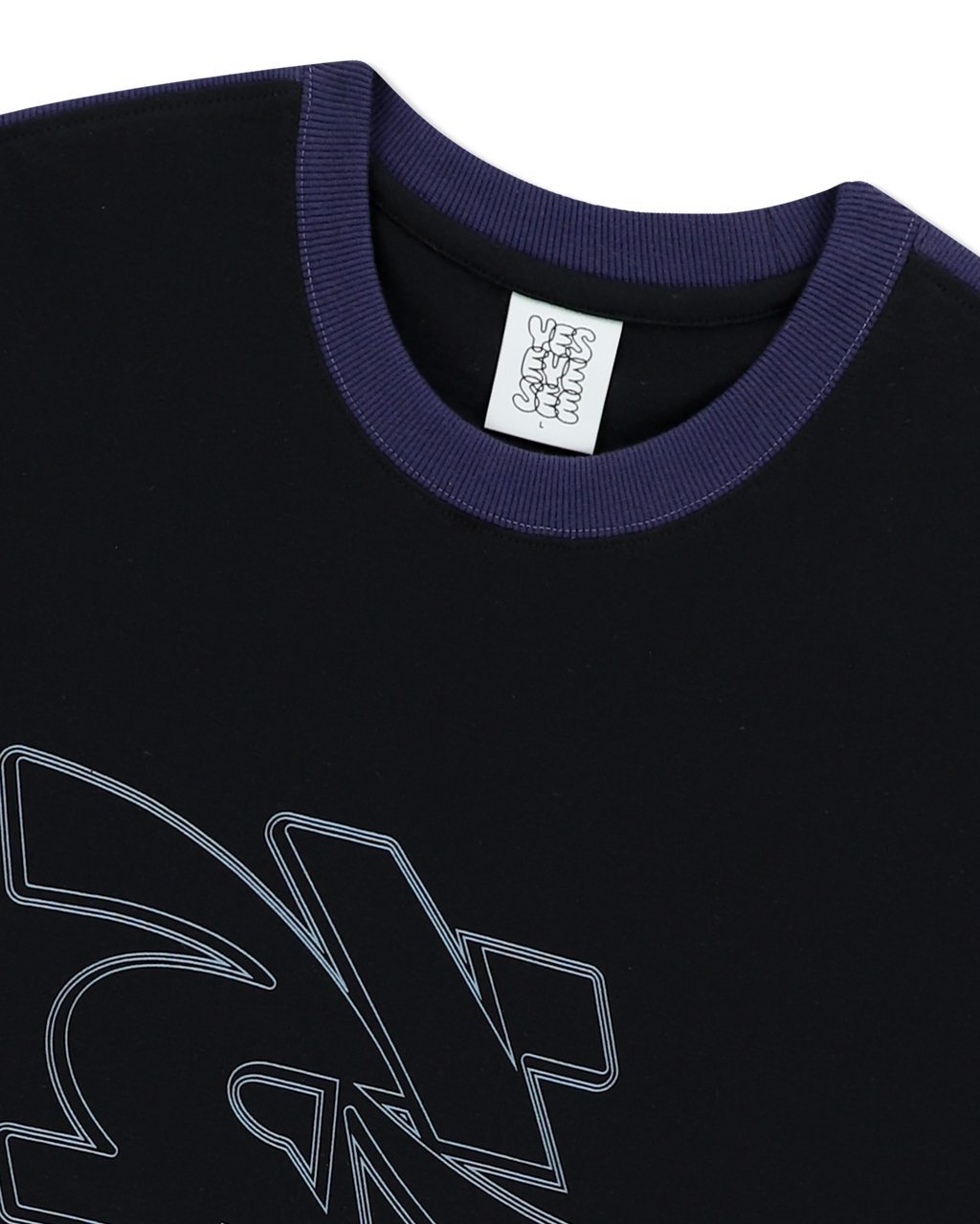 yeseyesee - Side Rib L/S (Black) product image 5 | TRAB K-Fashion Australia
