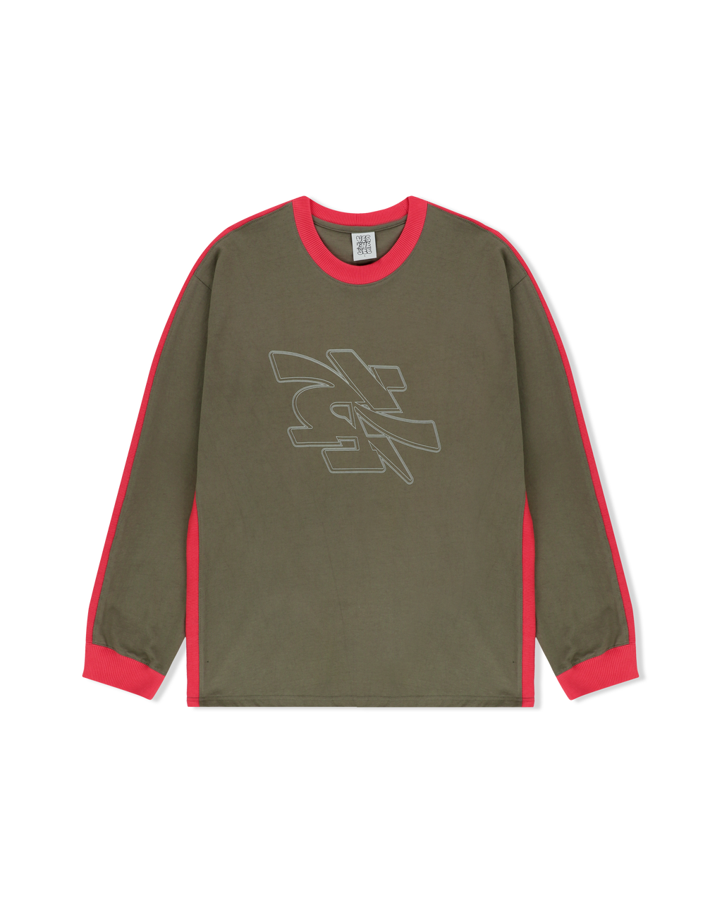 yeseyesee - Side Rib L/S (Khaki) product image 1 | TRAB K-Fashion Australia