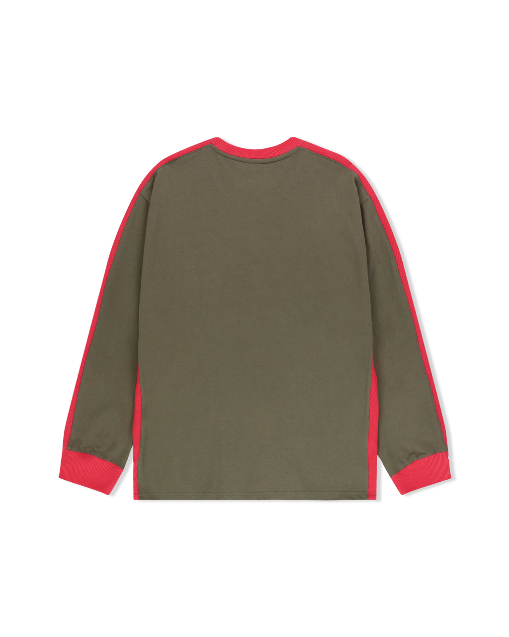 yeseyesee - Side Rib L/S (Khaki) product image 2 | TRAB K-Fashion Australia