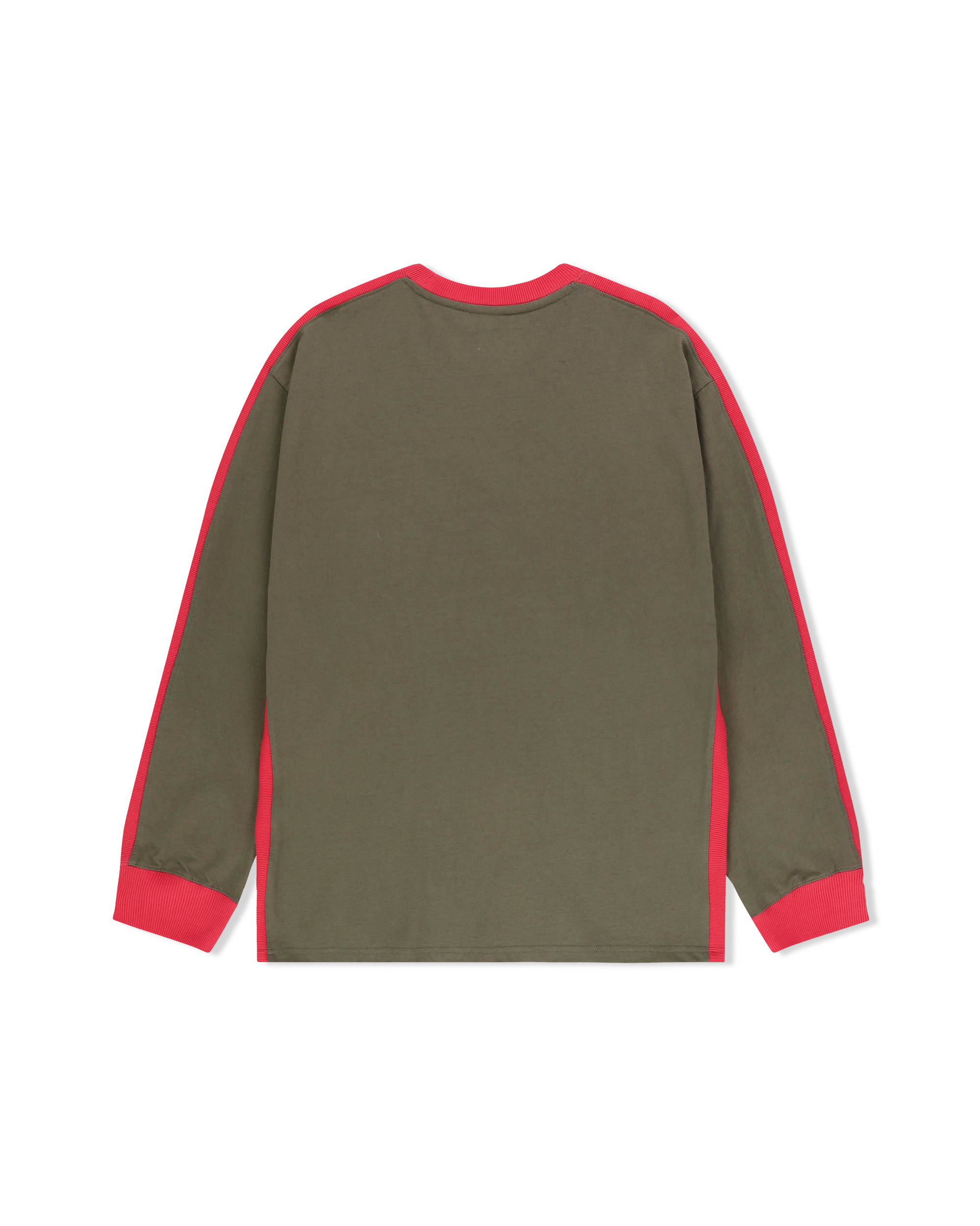 yeseyesee - Side Rib L/S (Khaki) product image 2 | TRAB K-Fashion Australia