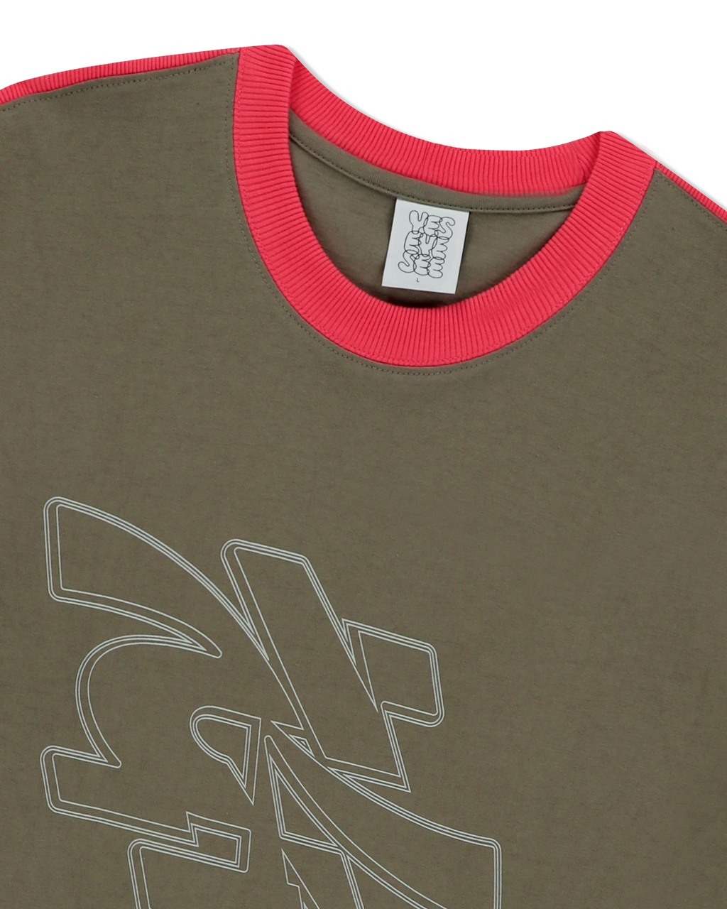 yeseyesee - Side Rib L/S (Khaki) product image 6 | TRAB K-Fashion Australia