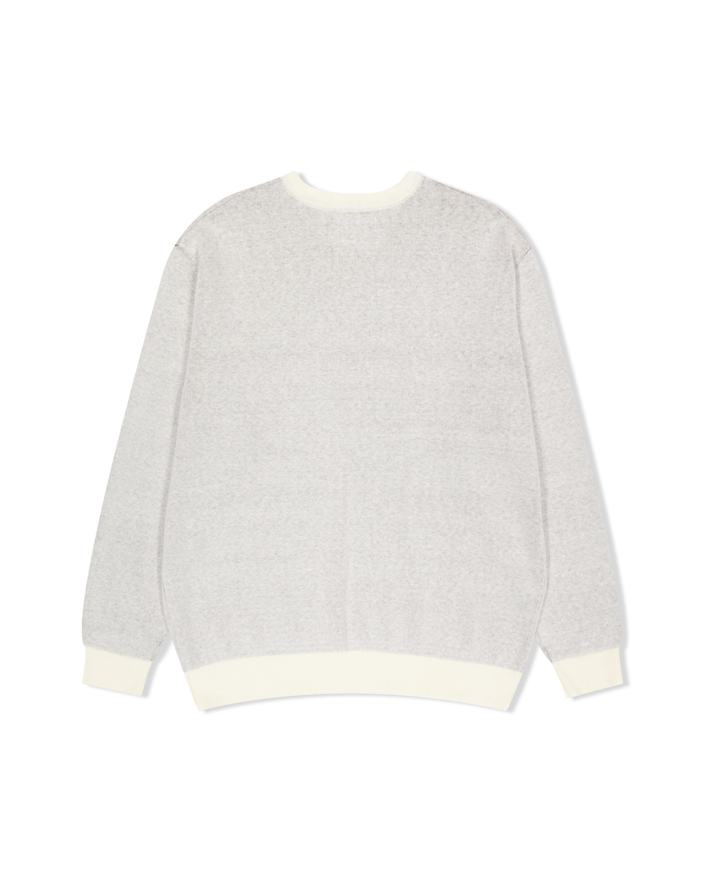 yeseyesee - Snail Logo Long Sleeve Knit Pullover (Ivory) product image 2 | TRAB K-Fashion Australia