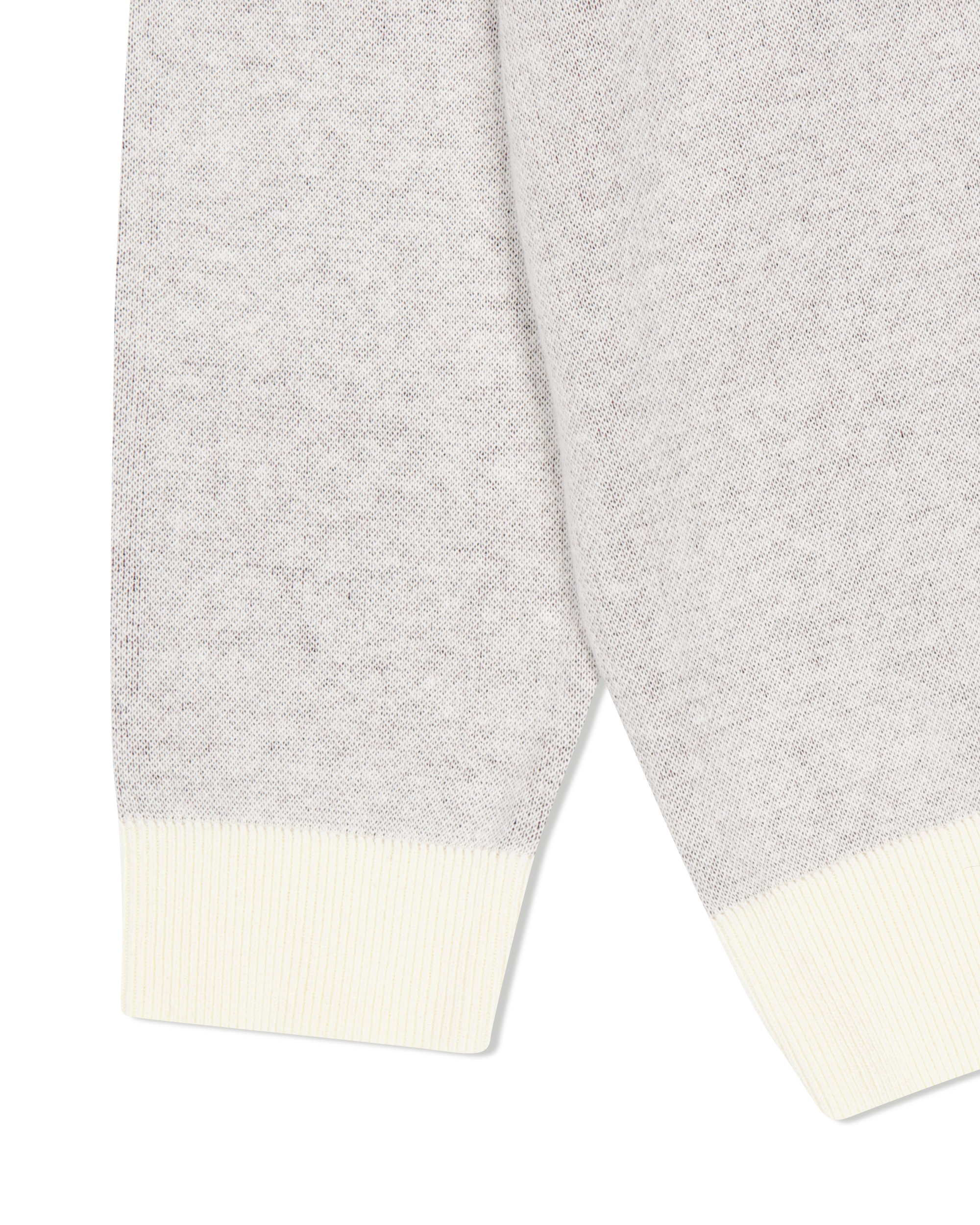 yeseyesee - Snail Logo Long Sleeve Knit Pullover (Ivory) product image 5 | TRAB K-Fashion Australia