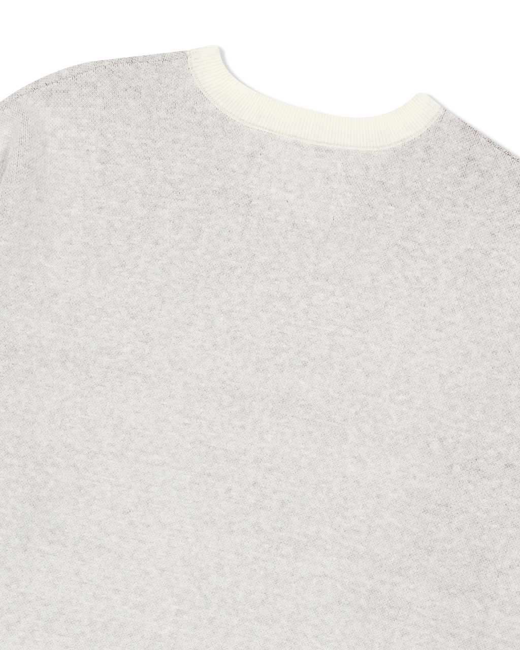 yeseyesee - Snail Logo Long Sleeve Knit Pullover (Ivory) product image 6 | TRAB K-Fashion Australia