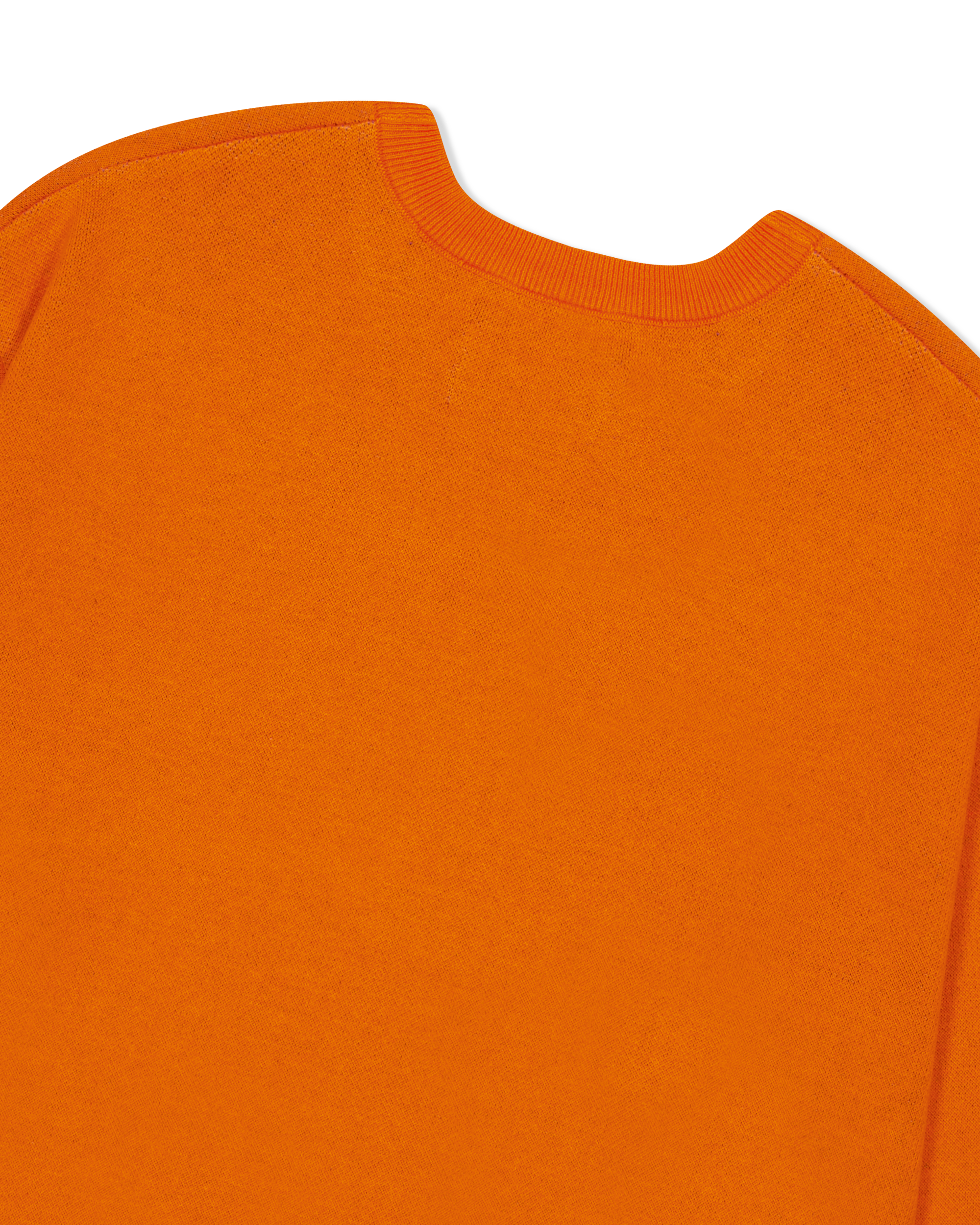yeseyesee - Snail Logo Long Sleeve Knit Pullover (Orange) product image 6 | TRAB K-Fashion Australia