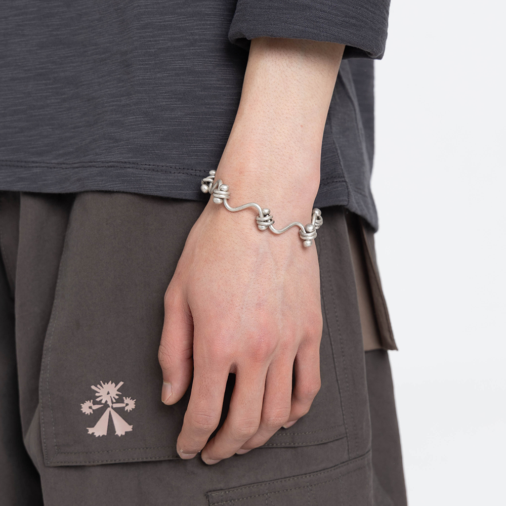 Towtow Archive - Arbor Note Bracelet (Silver) product image 4 | TRAB K-Fashion Australia