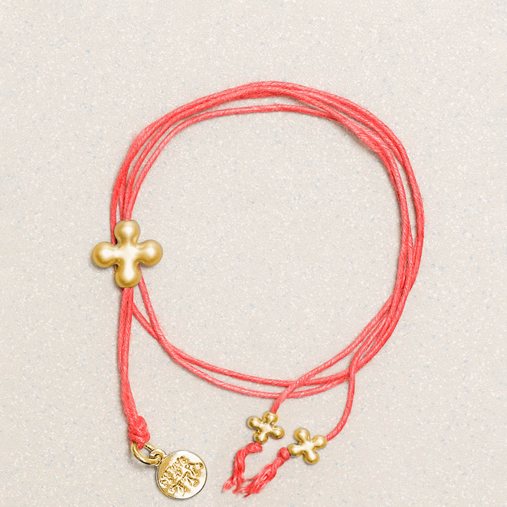 Towtow Archive - Fortuna Gold Layered Bracelet (Dark Gray) product image 5 | TRAB K-Fashion Australia