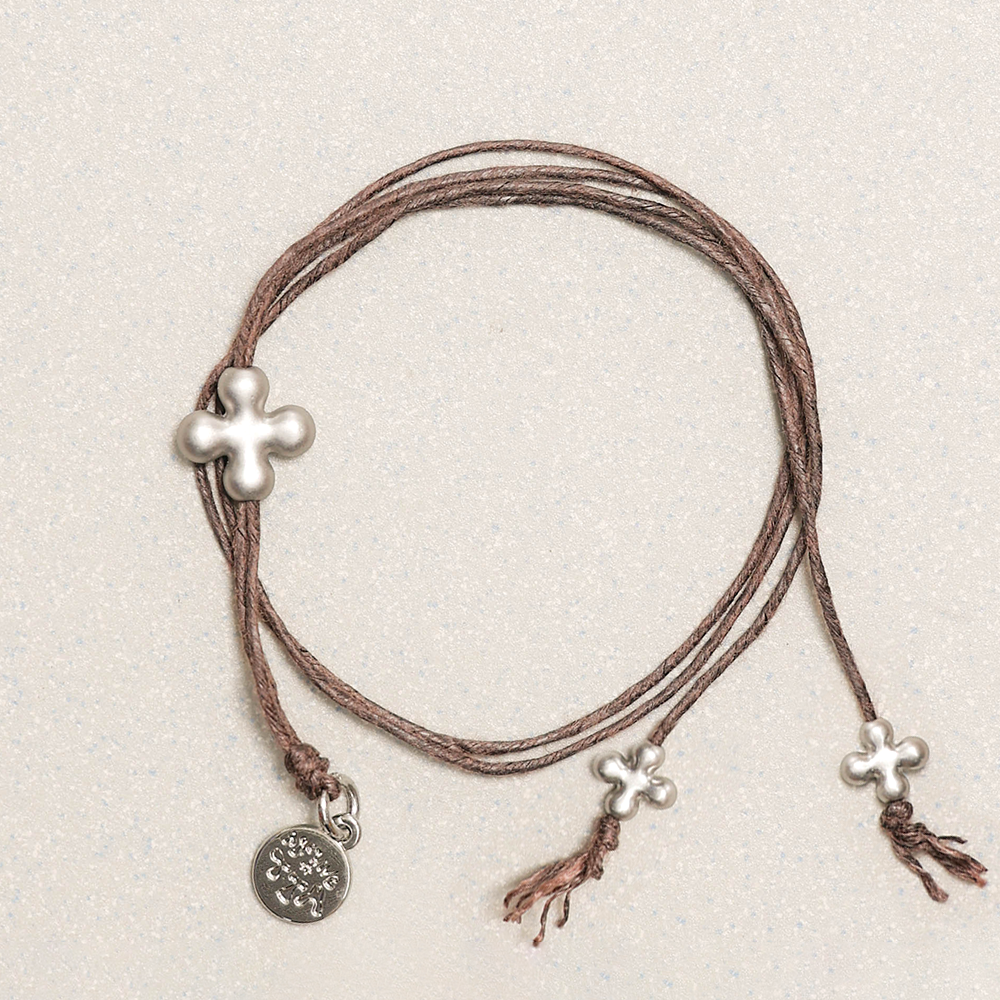 Towtow Archive - Fortuna Silver Layered Bracelet (Red) product image 18 | TRAB K-Fashion Australia