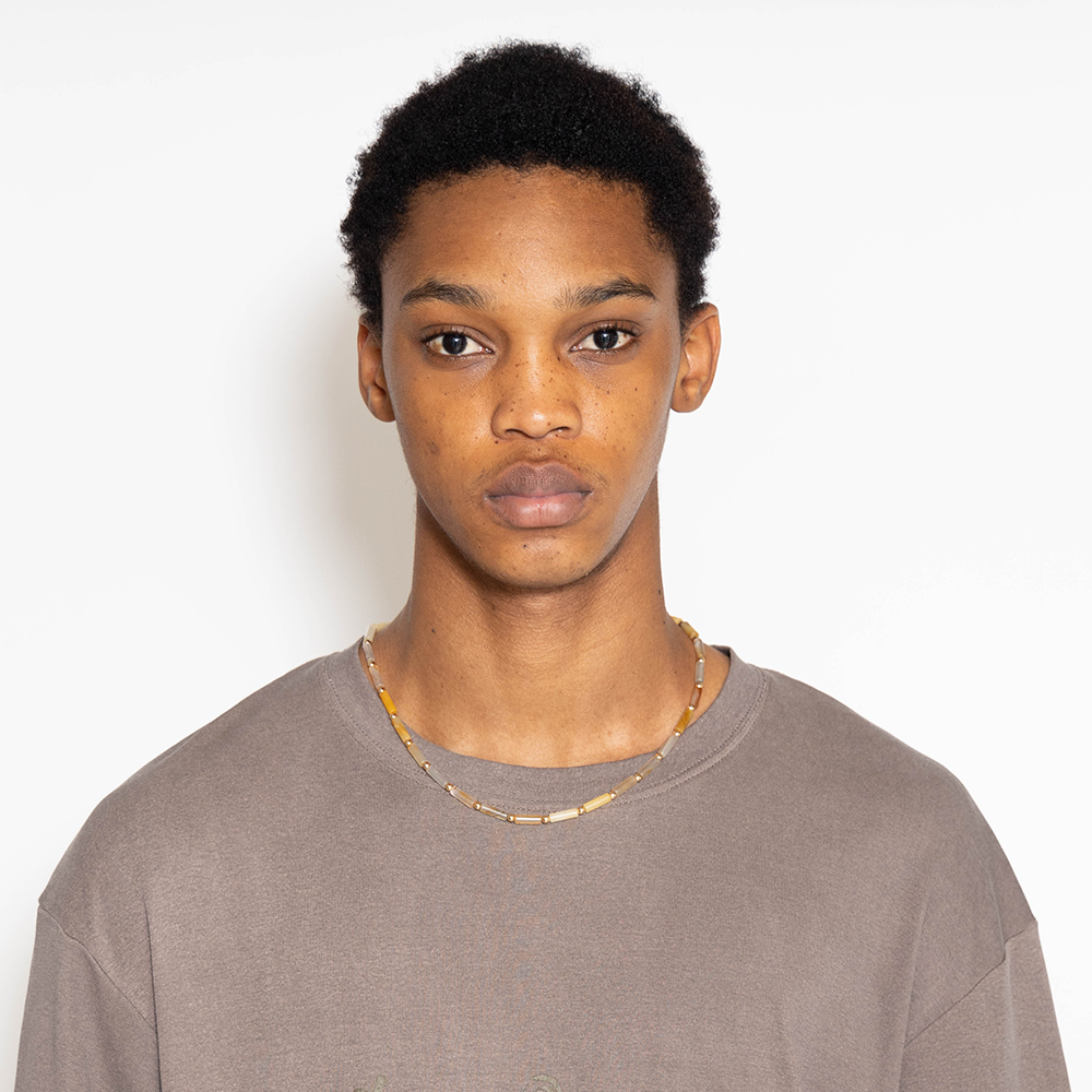 Towtow Archive - Garten Necklace (Unakite Green) product image 4 | TRAB K-Fashion Australia