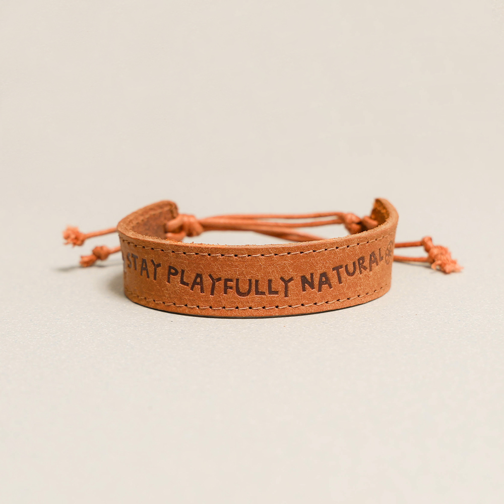 Towtow Archive - Graphicos Leather Bracelet (Olive) product image 21 | TRAB K-Fashion Australia