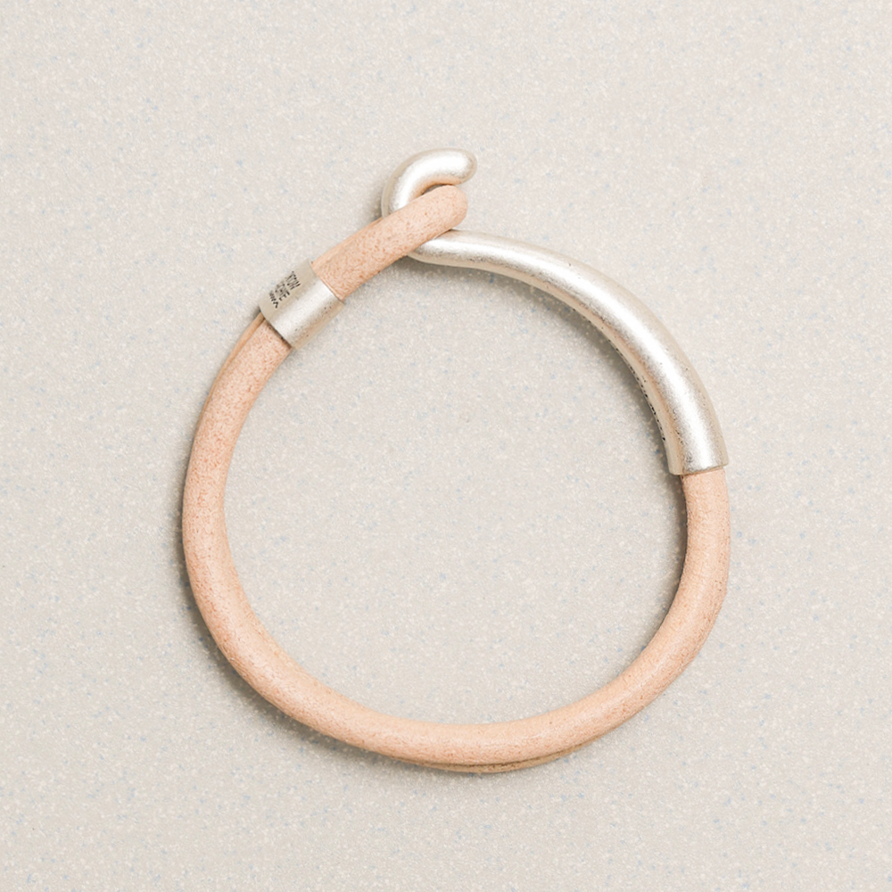 Towtow Archive - Grit Leather Bracelet (Black) product image 8 | TRAB K-Fashion Australia
