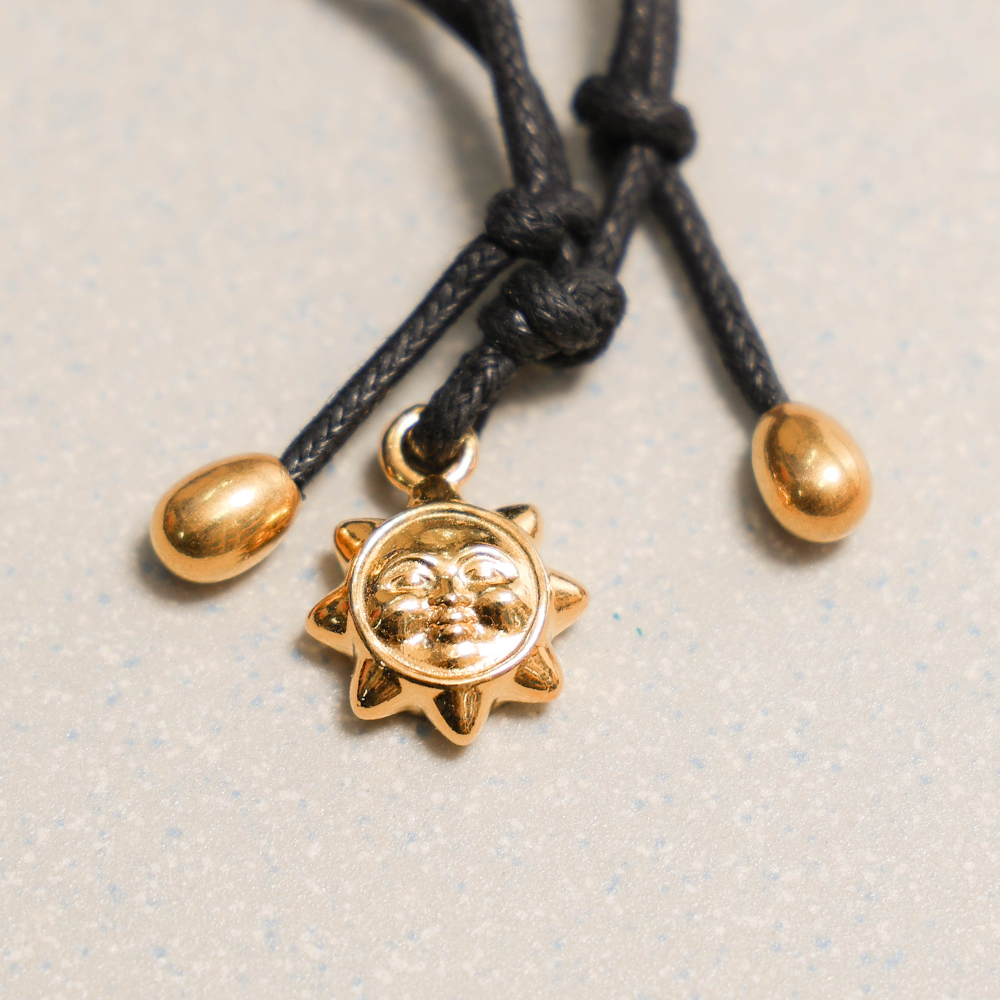 Towtow Archive - Minima Solar Necklace Gold (Green) product image 4 | TRAB K-Fashion Australia