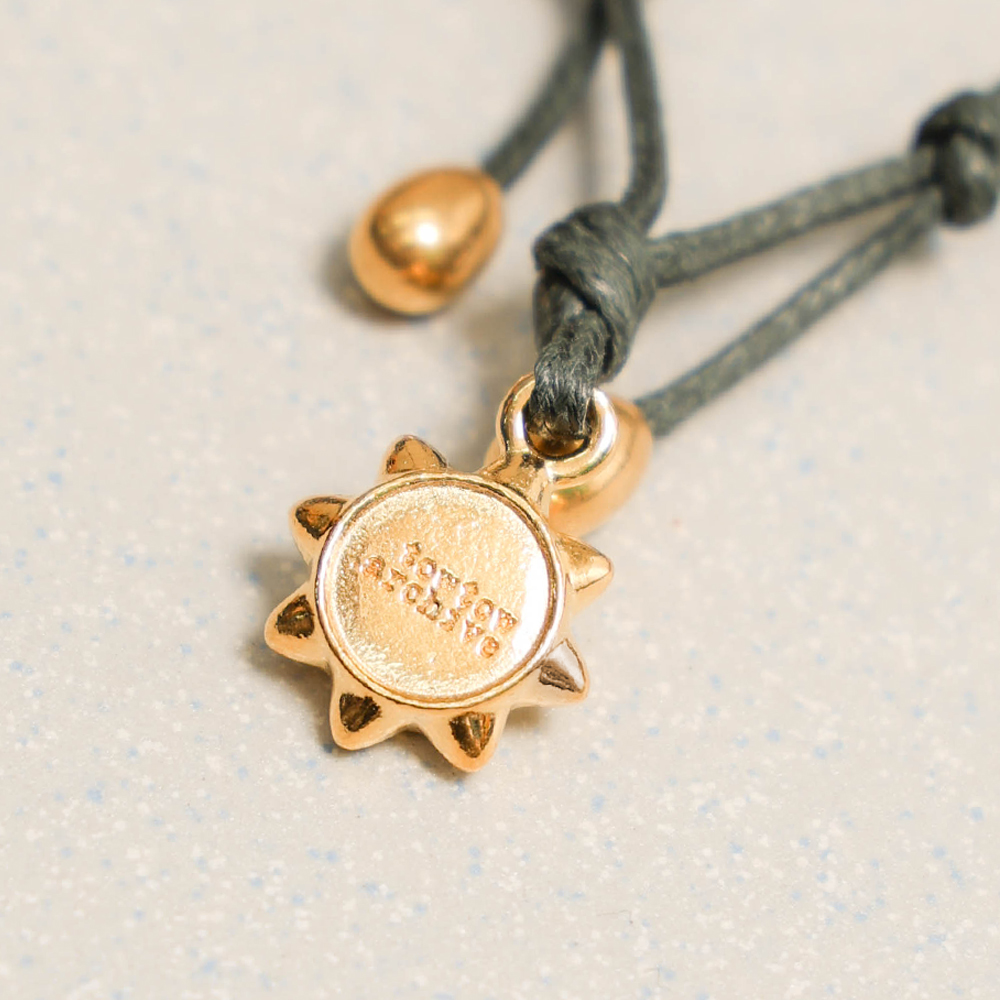Towtow Archive - Minima Solar Necklace Gold (Black) product image 6 | TRAB K-Fashion Australia
