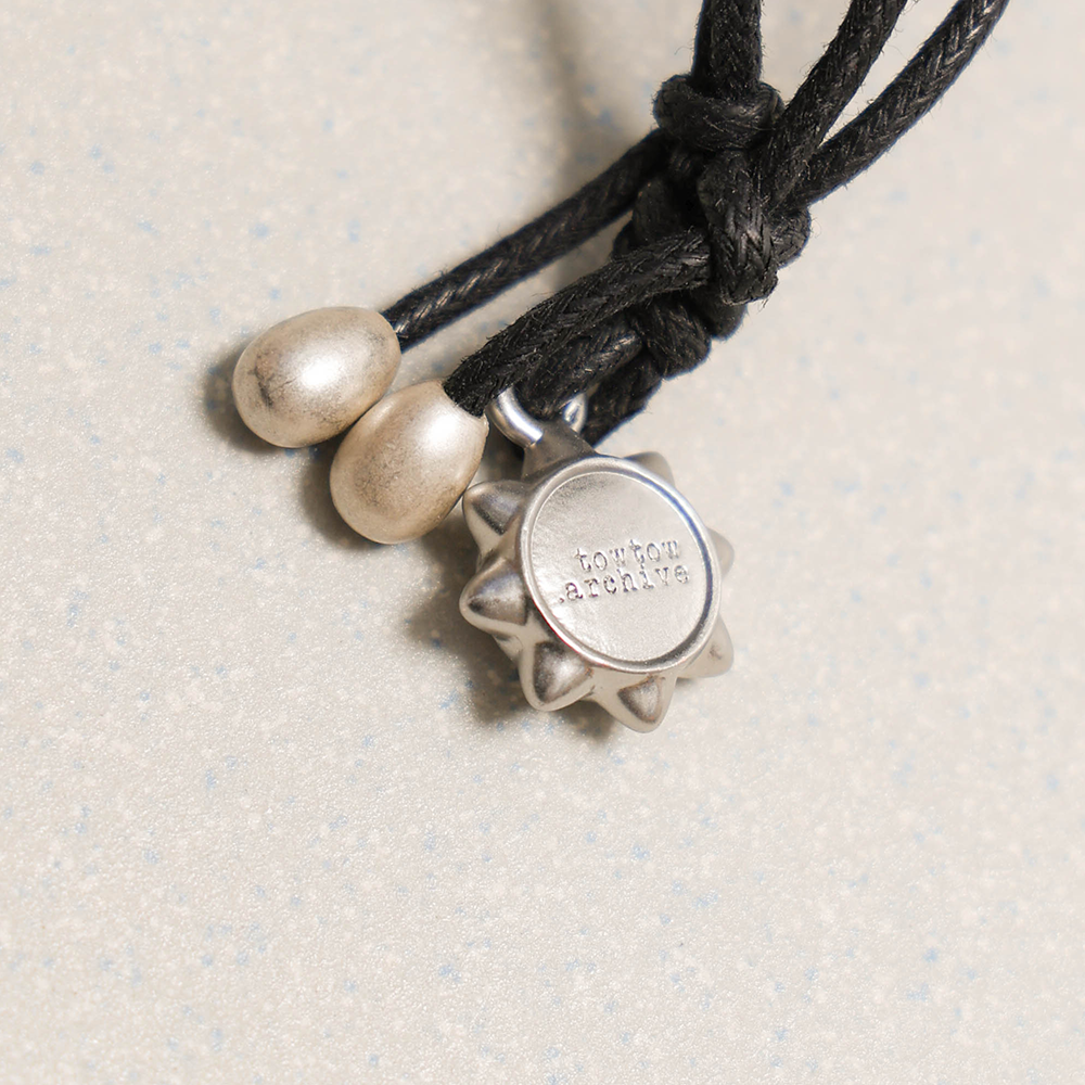 Towtow Archive - Minima Solar Necklace Silver (Brown) product image 8 | TRAB K-Fashion Australia