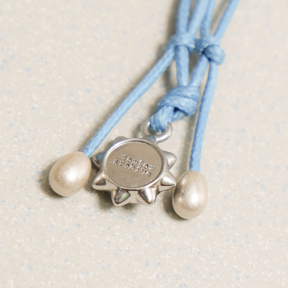 Towtow Archive - Minima Solar Necklace Silver (Brown) product image 4 | TRAB K-Fashion Australia