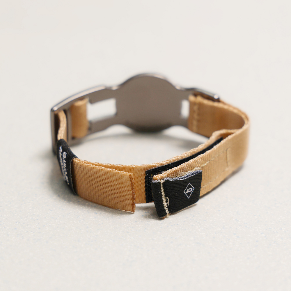 Towtow Archive - Timeless Twist Wristlet Organic Rhythm (Cir) (Silver & Beige) product image 15 | TRAB K-Fashion Australia