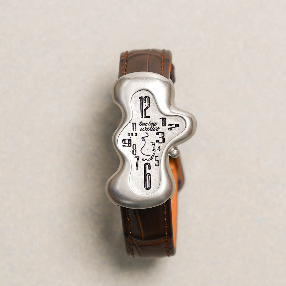 Towtow Archive - Timeless Twist Wristlet V3 (Brown & Silver) product image 19 | TRAB K-Fashion Australia