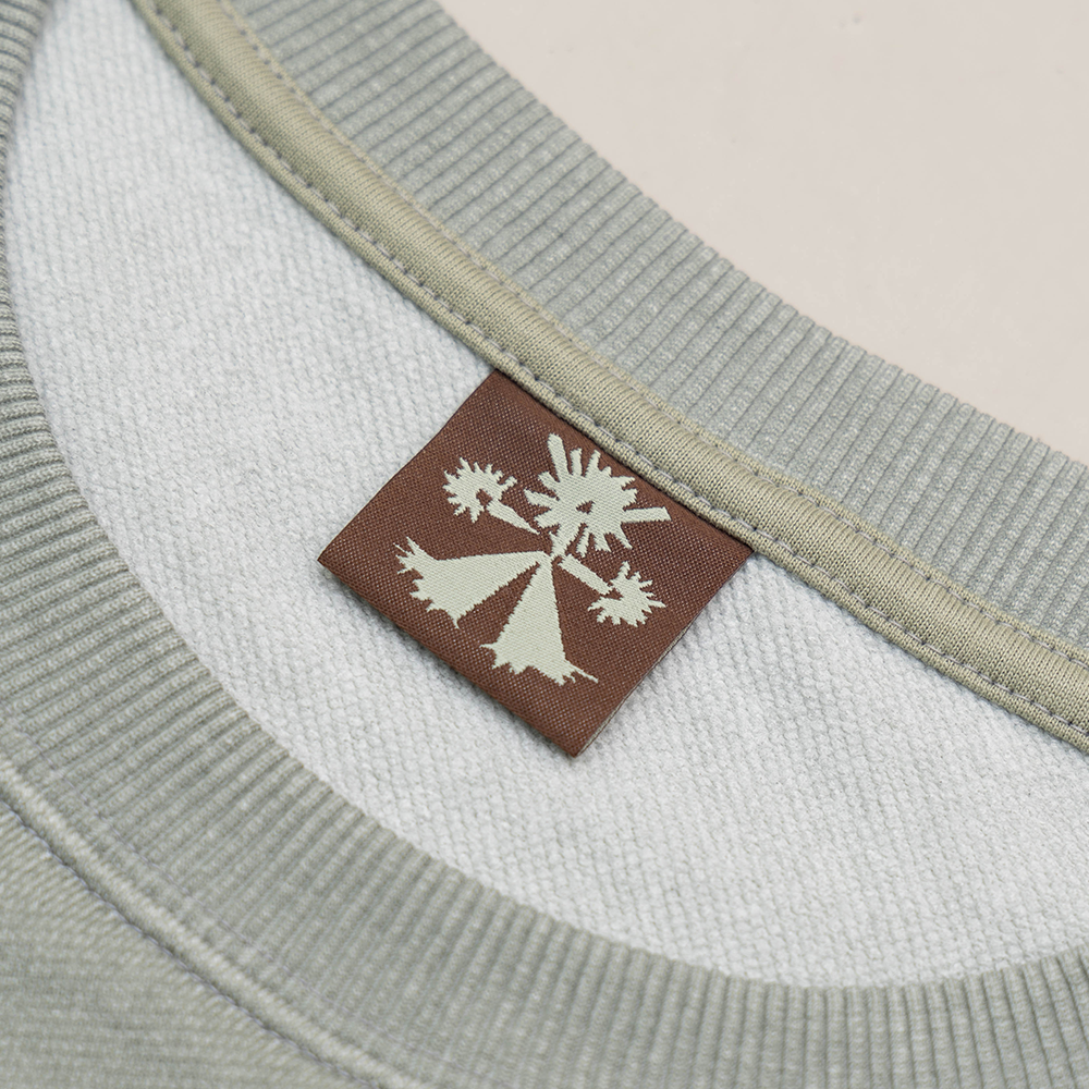 Towtow Archive - Chrome Root Symbol Sweatshirt Matcha (Green) product image 4 | TRAB K-Fashion Australia
